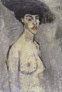 Amedeo Modigliani Nude with a Hat (mk39 France oil painting artist